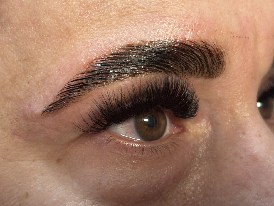 Оформление и ламинирование бровей, ресниц