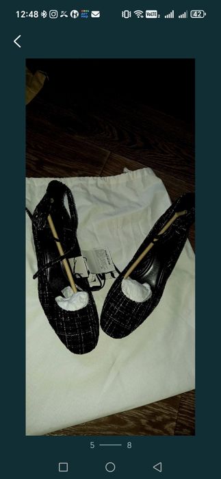 Платье Zara, туфли Zara