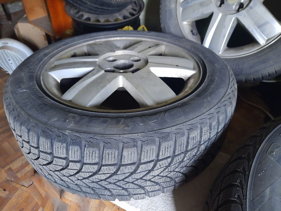 Джанти 16 4х100 със зимни гуми за Renault