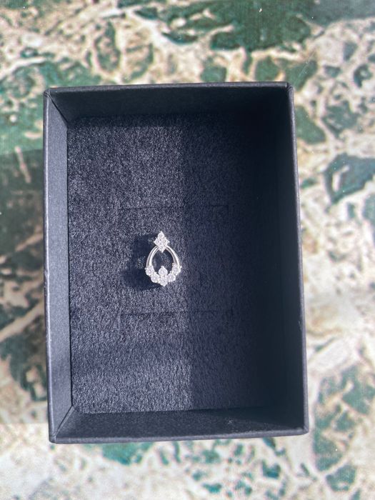 Pandantiv din platina cu diamante naturale
