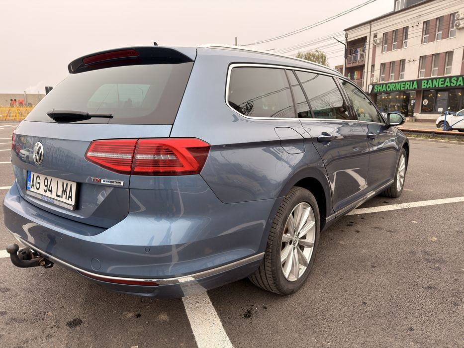 Vând VW PASSAT Highline (B8) Motor 1.6 – 120 CP DSG BLUEMOTION (2015)