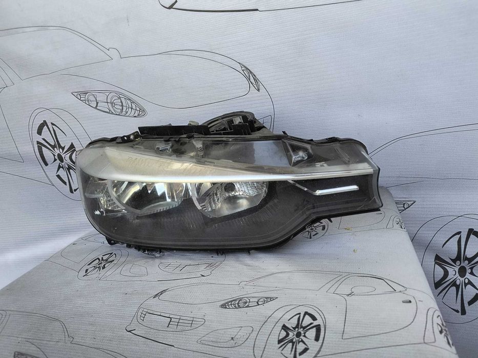 Far Dreapta Uk Halogen Bmw 3 F30 F31 2013 / 2012-2015 Cod OEM 63117259540 (1E1)