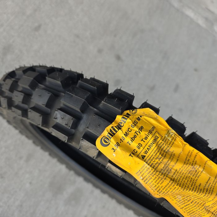 Anvelopa moto enduro 3.50 18 CONTINENTAL - NOUA!