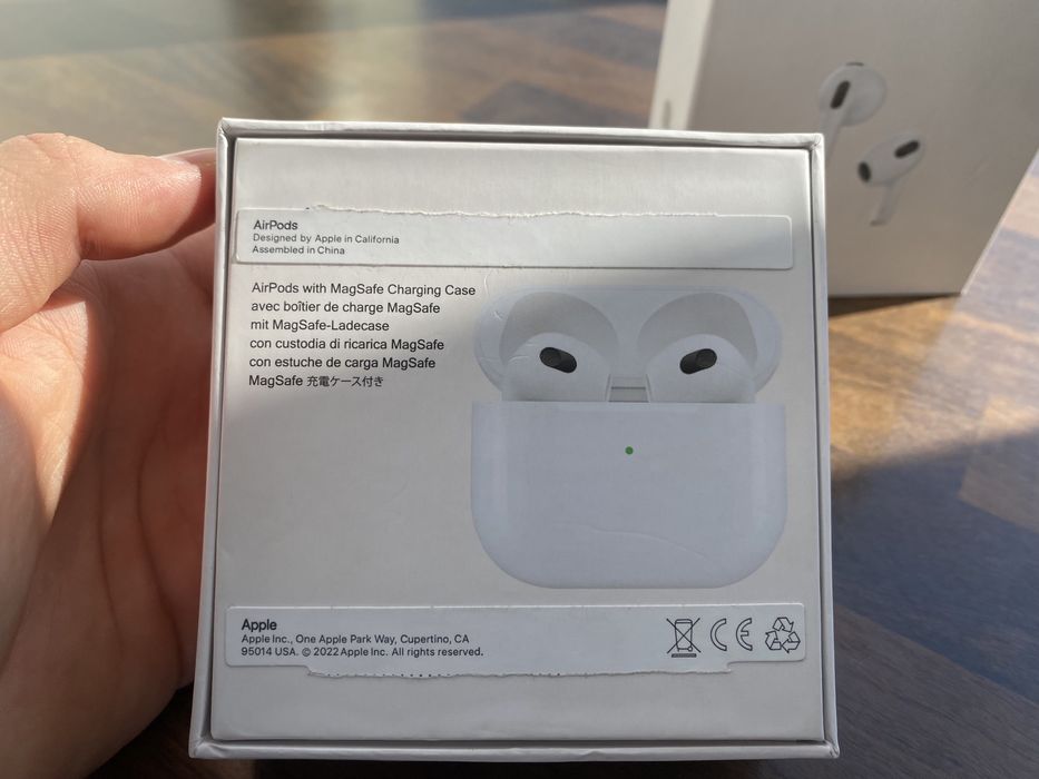 Airpods(3rd generation). 2 пары.