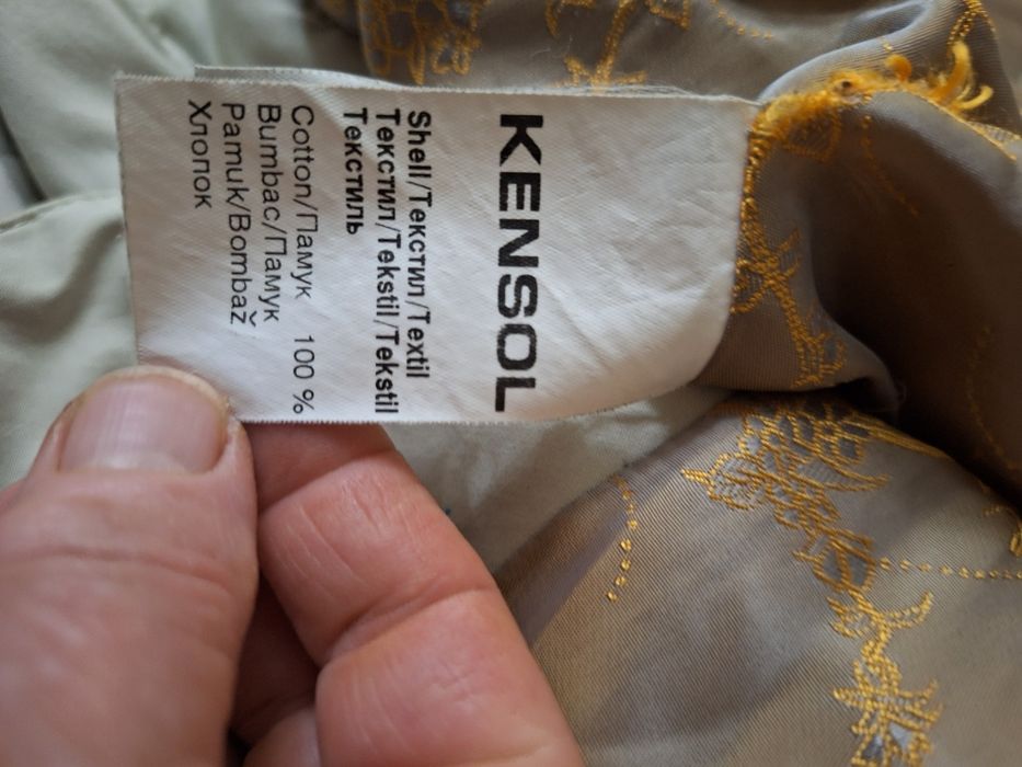 Дамска ватирана шуба,палто Кенсол с качулка ест.пух,номер 48 БГ