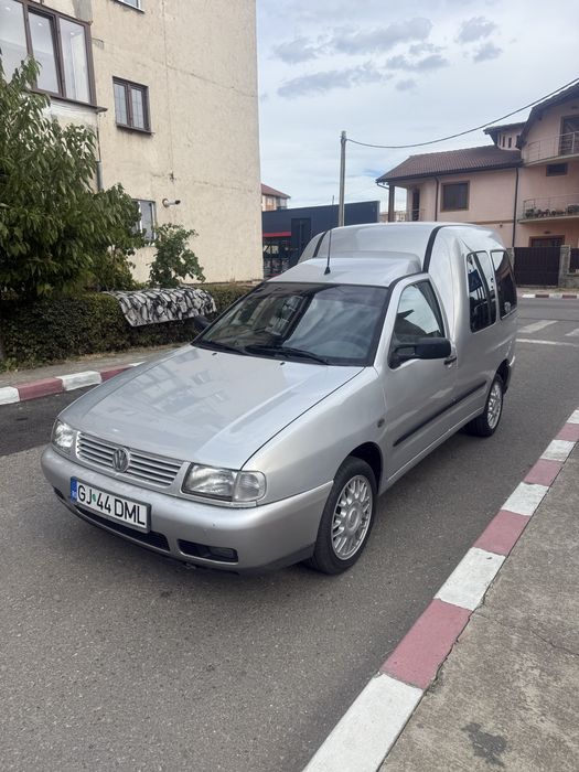 VW Caddy 1.9 TDI, 1999, aer conditionat, acte valabile, fara rugina