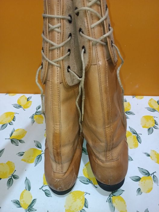 Кожени ботуши N 43,5 - 19 лв