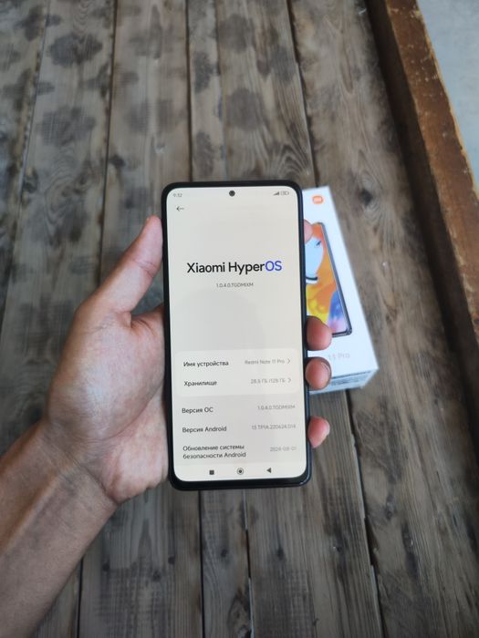Redmi note 11 pro (8+8/128 gb)