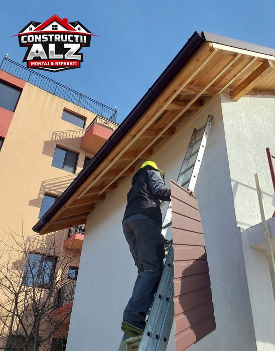 Constructii ALZ / Reparatii Urgente Acoperis / Montaj Rapid / Garantie / Mansardări / Jgheaburi & Burlane