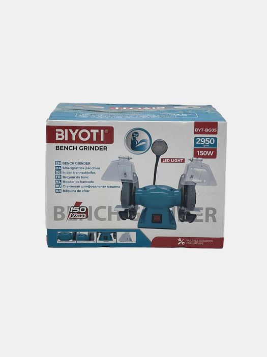 Точильно-шлифовальный станок Biyoti BYT-BG05, 150 ватт, 2950 / минуту