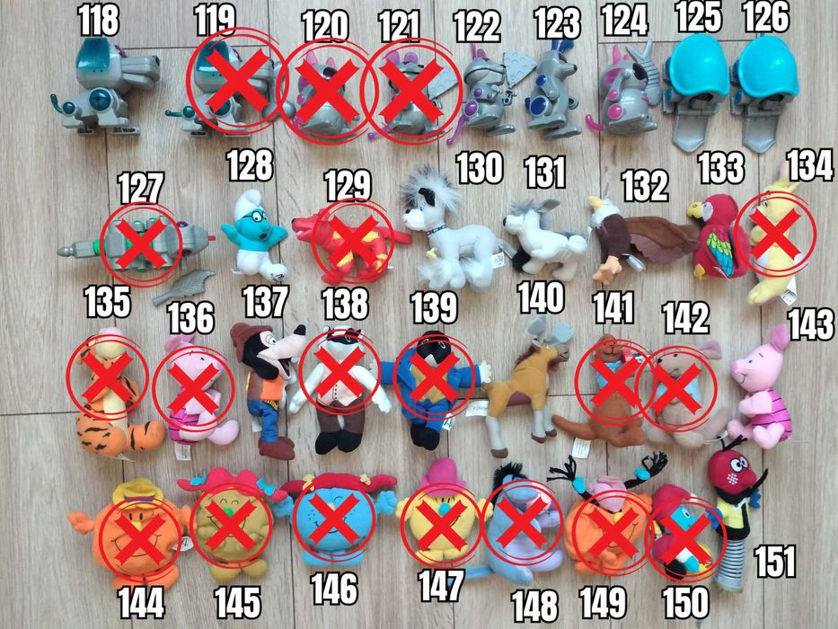 McDonalds Toys Макдоналдс Играчки от 90те 00те Винтидж Колекционерски