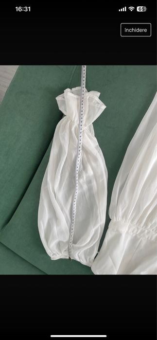 Rochie lunga Boho de mireasa cununie evenimente pe plaja