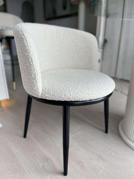SET 4 scaune DINING Eichholtz Bouclé