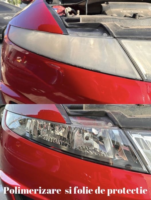 Polish faruri / Aplicare folie de protectie PPF / Montaj navigatii