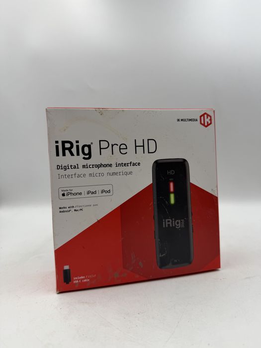 IK Multimedia iRig Pre HD Interfata Audio