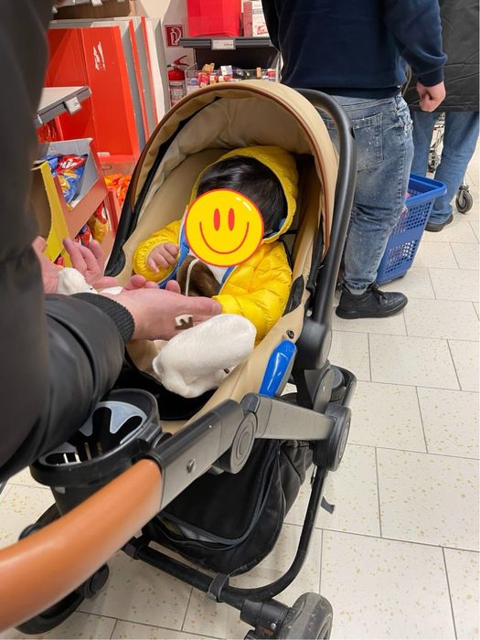 Carucior 3 in 1 Topaz Lux Beige – Krausman – Testat ADAC