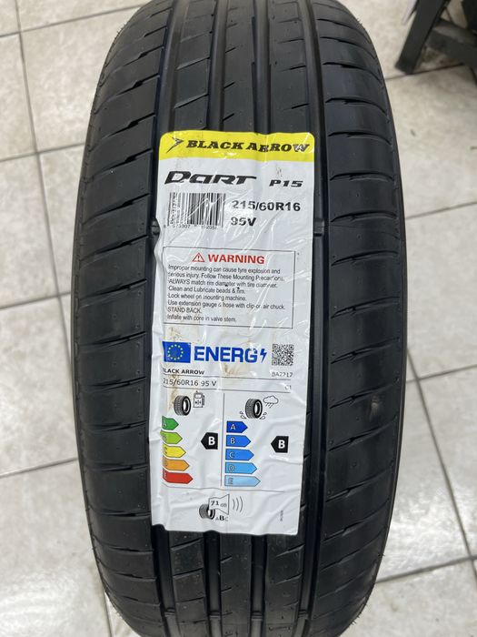 215/60 16 Black Arrow