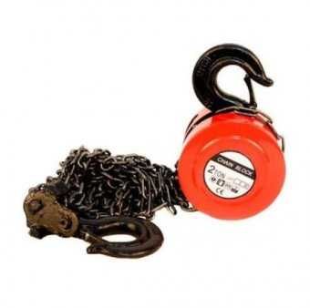 Macara tip scripete cu lant Chain Block, 2 tone