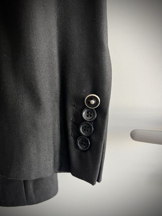 Costum Elegant Negru Palmiro Rossi, 2 Piese (Sacou & Pantaloni) - Măsura 48 (Drop 6)
