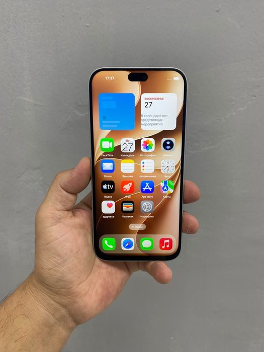 Apple 18 pro max 1024gb голубая цветы!