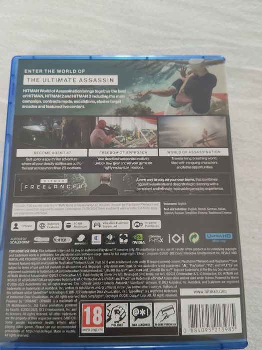 joc Hitman pentru ps 5