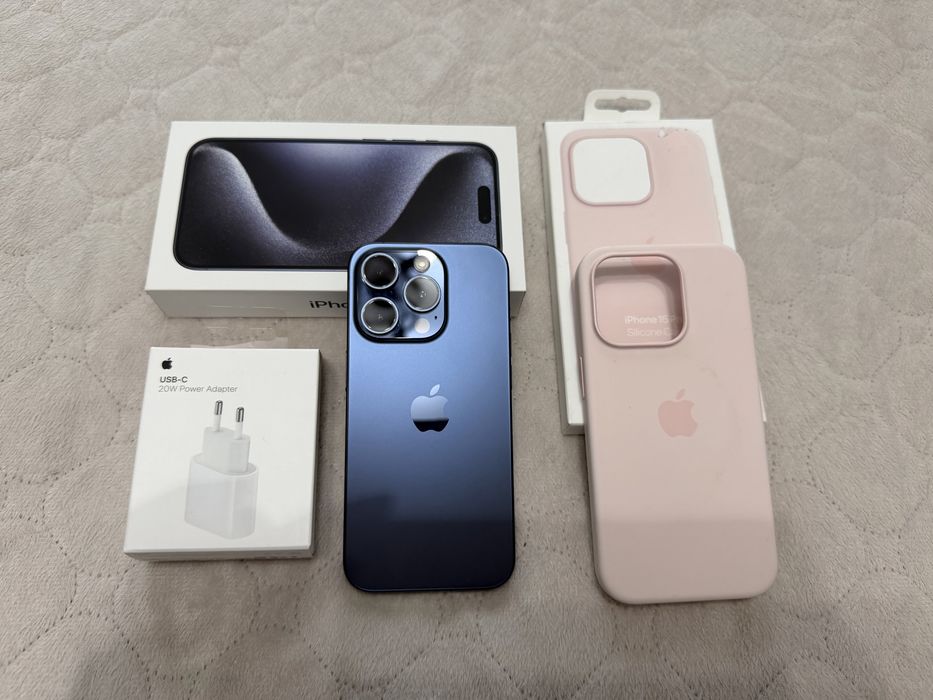 Iphone 15pro изключително запазен