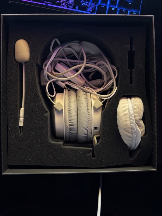 Căști Gaming Aqirys Sirius White 7.1 Surround