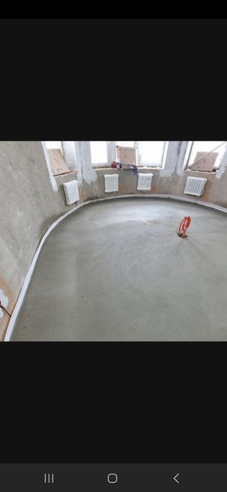 Стяжка пола/ Полусухая стяжка пола