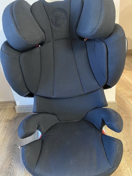 Детско столче за кола Cybex Q3 Fix-Plus – (15-36кг.)тъмно синьо)