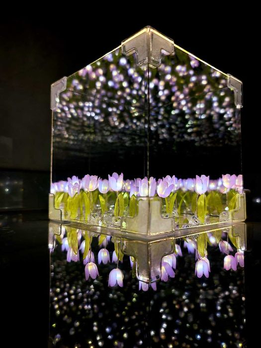 Светильник тюльпаны! Уже готовый подарок! На 14 февраля