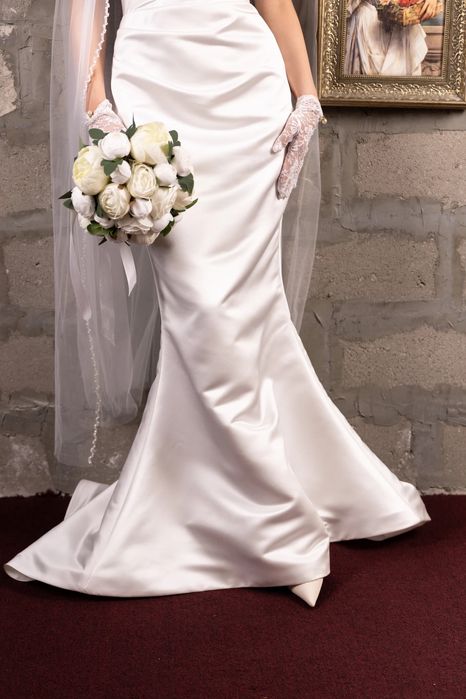 Продается свадебное платье рыбка