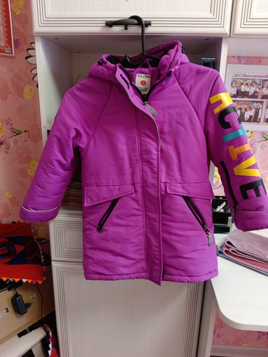 Детский пуховик в хорошем состоянии