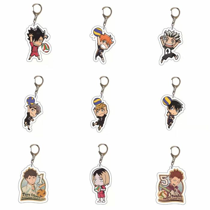 Фигурки, брелки по Аниме Волейбол