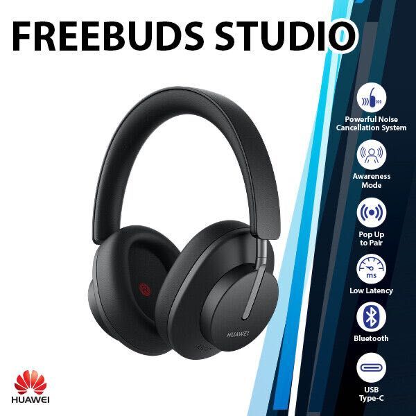 Huawei FreeBuds STUDIO феноменални блутут 5.2 слушалки с 8 микрофона и