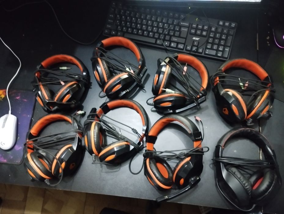 Наушник оптом слотом 10шт от игрвого клуба