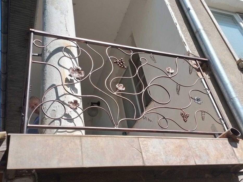 Парапети от ковано желязо