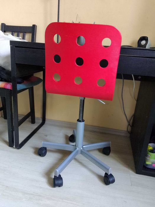 Детски стол за бюро, бюро, основа за стол, Икеа