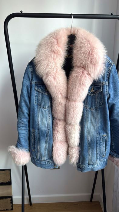 Geaca 2 in 1 cu blana naturala