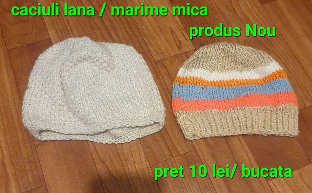 Caciuli lana diferite modele/ dama
