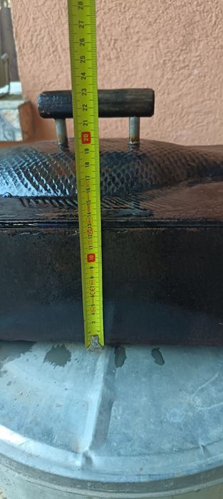 Grill fonta grătar fonta afumătoare peste