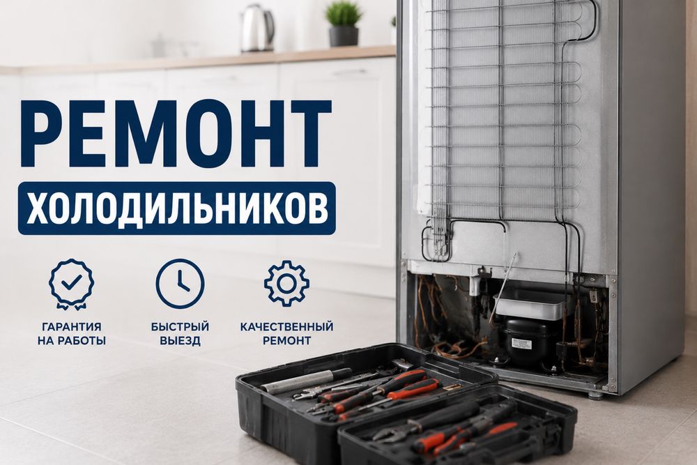 Качественный ремонт холодильников