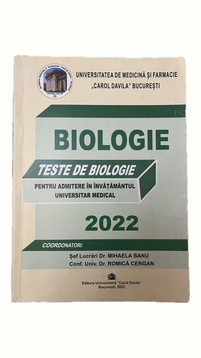 Carti pentru admiterea la medicina