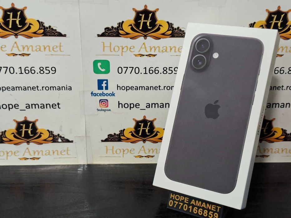 Hope Amanet P10/ iPhone 16 Plus 128GB - SIGILAT -