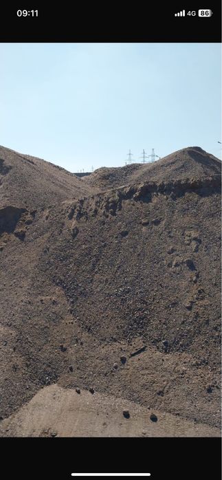 Песок балласт уголь