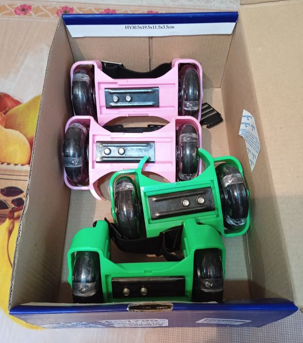 Продам ролики 2колесные