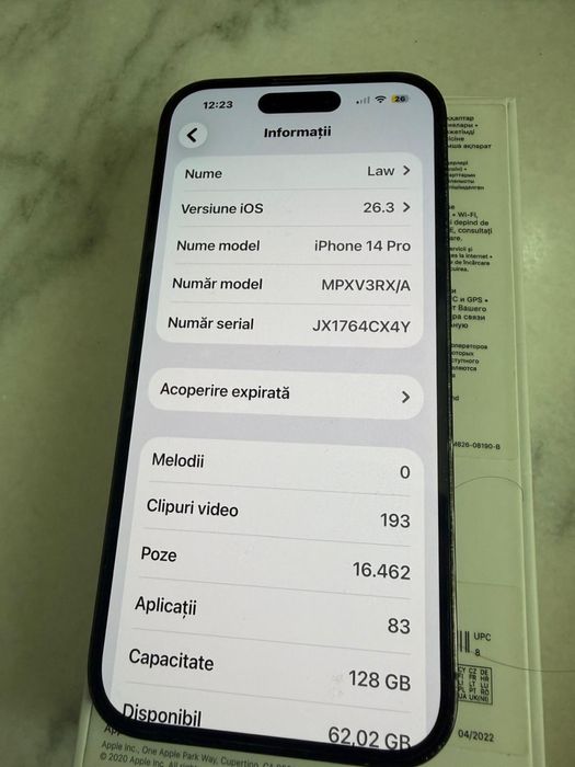 Iphone 14 pro space black