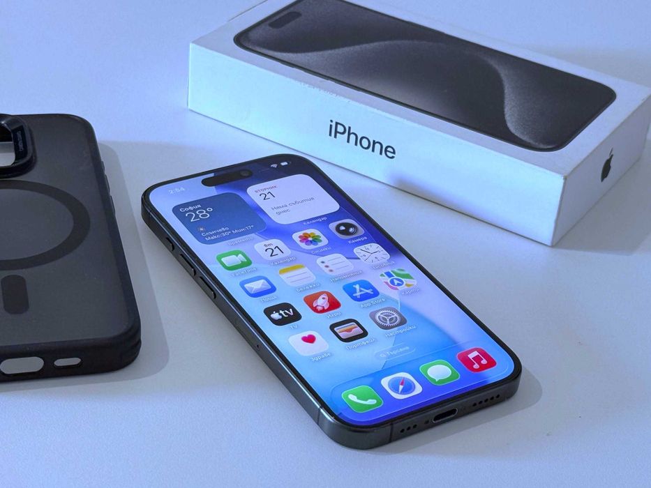 Бартер! iPhone 15 Pro Black Titanium (Черен)