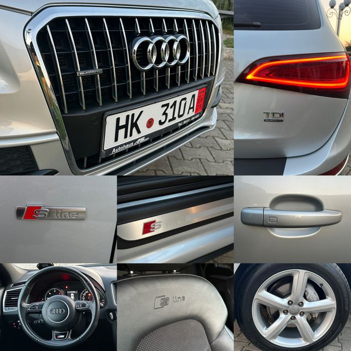 Audi Q5 Quattro 3xS-line 2.0 TDI 177 CP S-Tronic/Euro 5/Led/Xenon