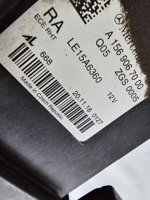 Far dreapta led Mercedes GLA W156 Facelift dupa 2017 cod A1569067000