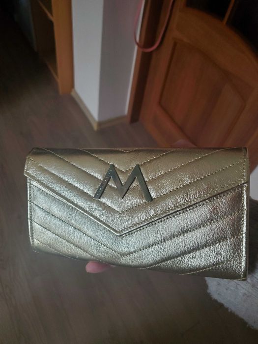 Portofel Laura Maxim, M Wallet, auriu